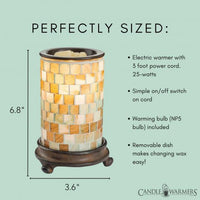 Sea Glass Mosaic Fragrance Warmer
