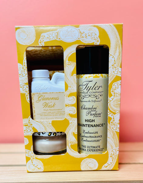 The Gift Suite includes a Chambre Parfum, candle, Glamorous Wash, and AutoGlam air freshener—perfect for indulging in luxurious, long-lasting fragrance!







