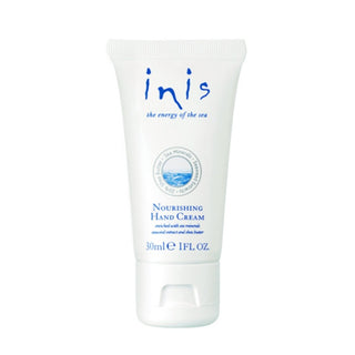 Enriched with sea minerals and hand harvested seaweed extracts, Inis the Energy of the Sea Nourishing Hand Cream delivers repairing moisture with the bright, ocean-fresh scent of Inis.

A concentrated, nutrient-rich blend in a 20% shea butter base, added argan oil also helps nourish and protect hands and cuticles. Use daily for noticeably softer, smoother hands. Your hands will love you for it!



This 30ml/1 fl. oz. size is perfect for your handbag, desk or travel!