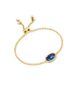 Elaina Gold Adjustable Chain Bracelet in Navy Abalone
Kendra Scott Bracelet 