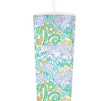 Stainless Straw Tumbler - Jungle Lounge