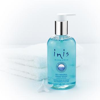 Full of natural botanical oils and skin replenishing sea mineral and seaweed extracts, our fabulous Hand Lotion is the perfect companion to our Sea Mineral Hand Wash.

Light, fast absorbing and highly nourishing to the skin
Shea butter, grapeseed oil and oat lipids deeply moisturize
Glycerine and hylauronic acid lock in moisture for lasting hydration
Added vitamins B and E - leaving hands noticeably smoother and softer
All with the light, sparkling scent of Inis the Energy of the Sea