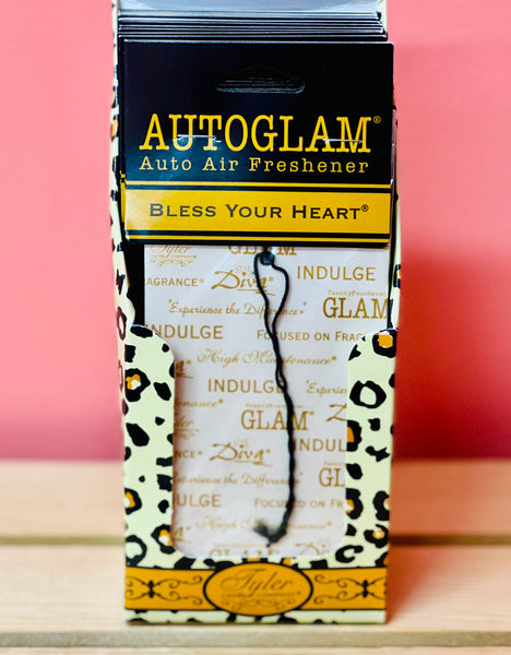 Take your favorite Tyler scents on the go with Autoglam! Perfect for your car, office, or anywhere you can't have a candle. Enjoy luxurious fragrance anytime!







