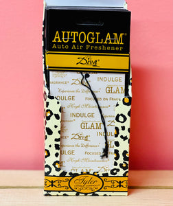 Take your favorite Tyler scents on the go with Autoglam! Perfect for your car, office, or anywhere you can't have a candle. Enjoy luxurious fragrance anytime!







