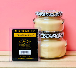 Experience luxury with Tyler Candles! Hand-poured, long-lasting, and richly scented, these candles fill your space with opulent fragrance