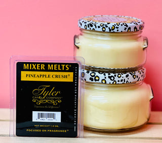 Experience luxury with Tyler Candles! Hand-poured, long-lasting, and richly scented, these candles fill your space with opulent fragrance