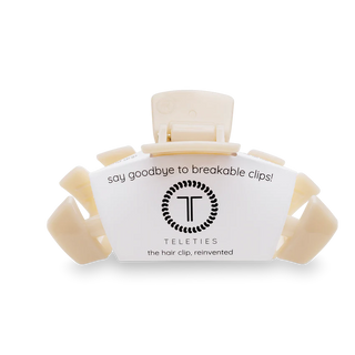 Teleties Classic Clip - Almond Beige