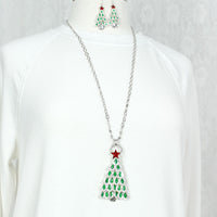 Dangle Leaf Christmas Tree Pendant