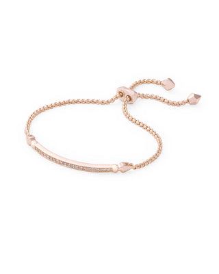 Ott Adjustable Chain Bracelet in Rose Gold