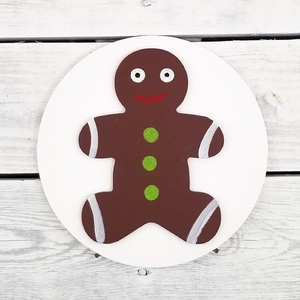 Home Sign Insert - Gingerbread Man