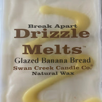 Glazed Banana Bread Drizzle Melt