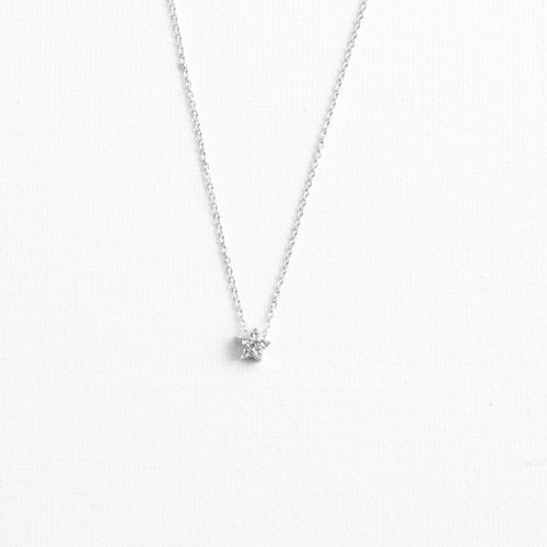 Silver Luxe Necklace - Star Charm