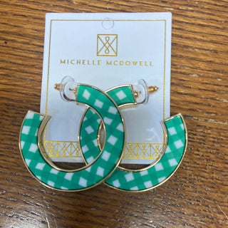 Nala Emerald Gathered Goods Earring