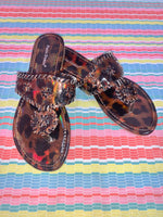 Rosetta Sandals - Brown
