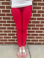 Red - Tummy Control Pants
