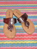 Rosetta Sandals - Pewter
