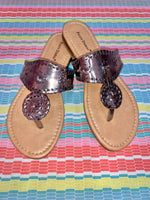 Rosetta Sandals - Pewter
