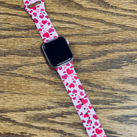 Red Hearts - Apple Watchband 38/40 mm