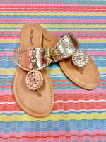 Rosetta Sandals - Gold
