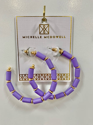 Cara Earring - Violet