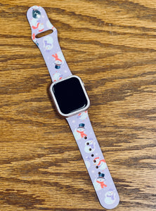 Purple Snowman - Apple Watchband 38/40 mm