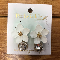 Magnolia Stud Dangle earrings (Peri)