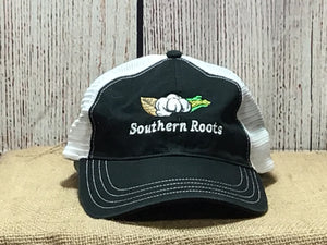 Black/White Southern Roots Hat