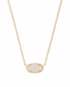 Elevate your everyday style with the Elisa Gold Pendant Necklace—your new go-to accessory. Featuring a dainty stone on a delicate gold chain, this timeless piece effortlessly complements any outfit, from casual chic to evening elegance. Whether worn solo or layered, it adds just the right touch of sparkle and sophistication.