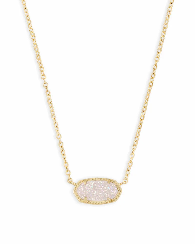 Elevate your everyday style with the Elisa Gold Pendant Necklace—your new go-to accessory. Featuring a dainty stone on a delicate gold chain, this timeless piece effortlessly complements any outfit, from casual chic to evening elegance. Whether worn solo or layered, it adds just the right touch of sparkle and sophistication.