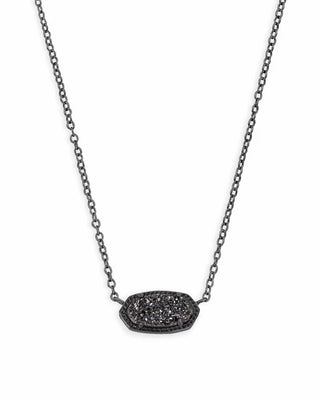 Elevate your everyday style with the Elisa Gunmetal Pendant Necklace—your new go-to accessory. Featuring a dainty stone on a delicate gunmetal chain, this timeless piece effortlessly complements any outfit, from casual chic to evening elegance. Whether worn solo or layered, it adds just the right touch of edge and sophistication.
Kendra Scott Necklace 