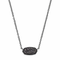 Elevate your everyday style with the Elisa Gunmetal Pendant Necklace—your new go-to accessory. Featuring a dainty stone on a delicate gunmetal chain, this timeless piece effortlessly complements any outfit, from casual chic to evening elegance. Whether worn solo or layered, it adds just the right touch of edge and sophistication.
Kendra Scott Necklace 