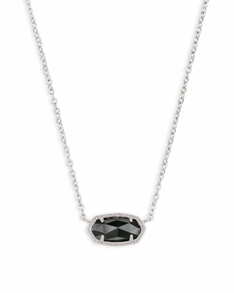 Elisa Silver Pendant Necklace
Kendra Scott Necklace
Elevate your everyday style with the Elisa Silver Pendant Necklace—your new go-to accessory. Featuring a dainty stone on a delicate silver chain, this timeless piece effortlessly complements any outfit, from casual chic to evening elegance. Whether worn solo or layered, it adds just the right touch of sparkle and sophistication.