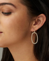 Elle Open Frame Crystal Drop Earrings in Gold
kendra scott earring 
kendra scott
