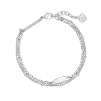 4217704793 Fern Multi Strand Bracelet in Bright Silver