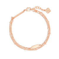 4217704794 Fern Multi Strand Bracelet in Rose Gold