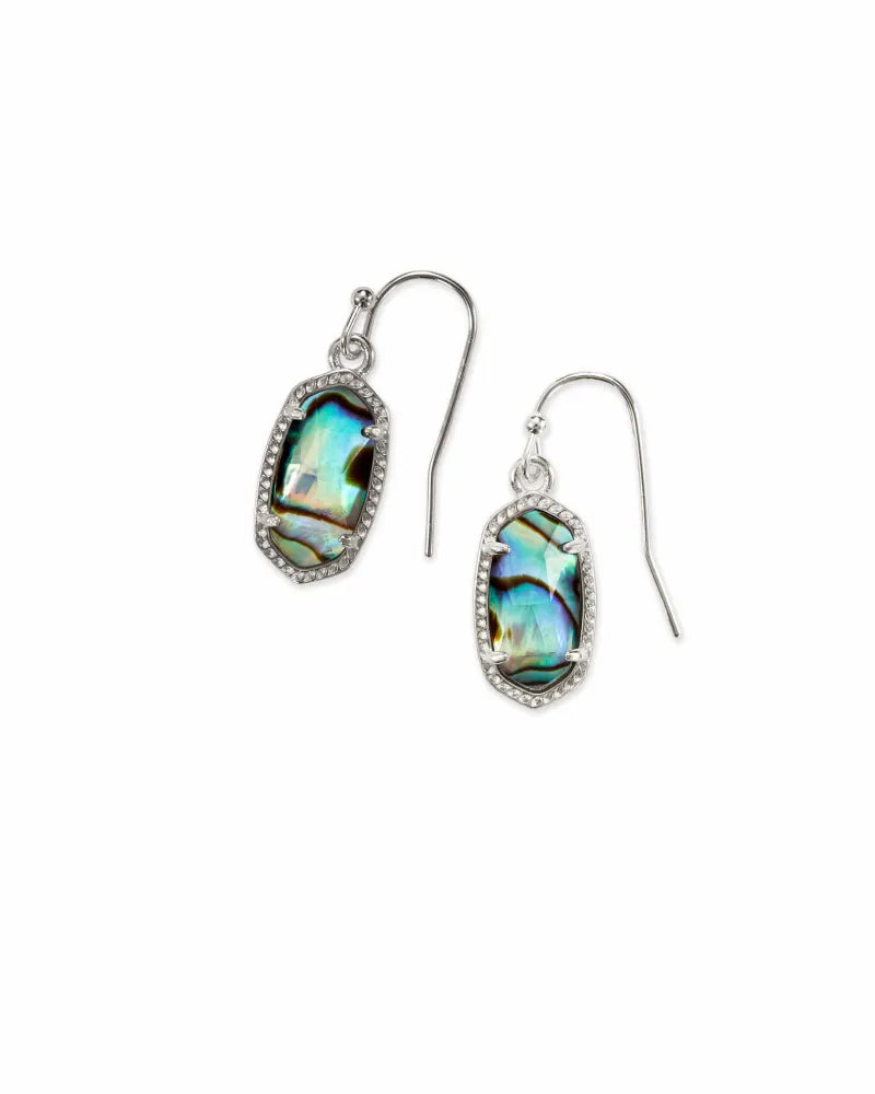 Lee Silver Drop Earrings in Abalone Shell
kendra scott earring 
kendra scott