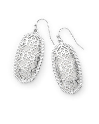 Elle Drop Earring in Silver Filigree
kendra scott 
kendra scott earrings