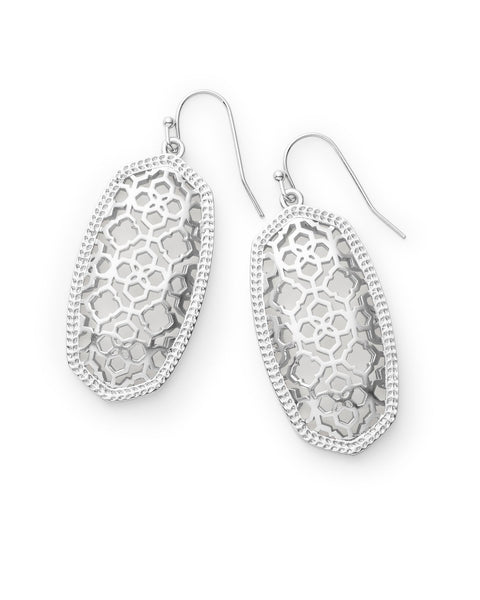 Elle Drop Earring in Silver Filigree
kendra scott 
kendra scott earrings