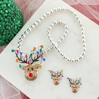 Whimsical Reindeer Pendant
