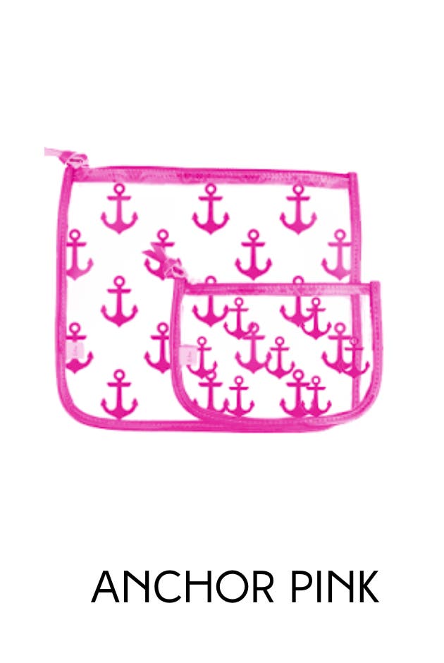 Pink Anchor Bogg Bag Insert